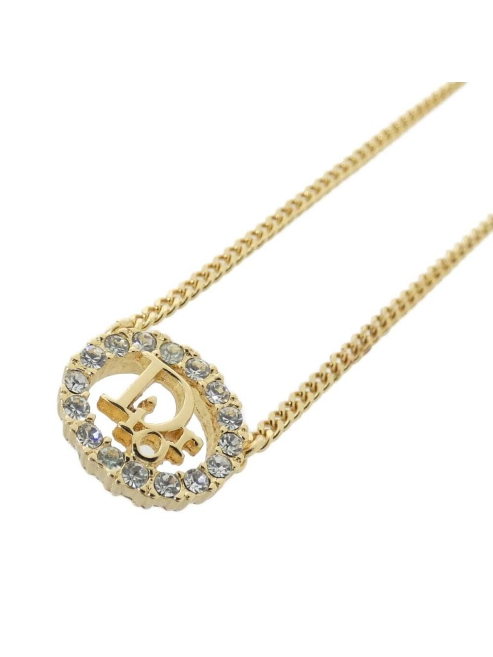 Dior Vintage Necklace Gold